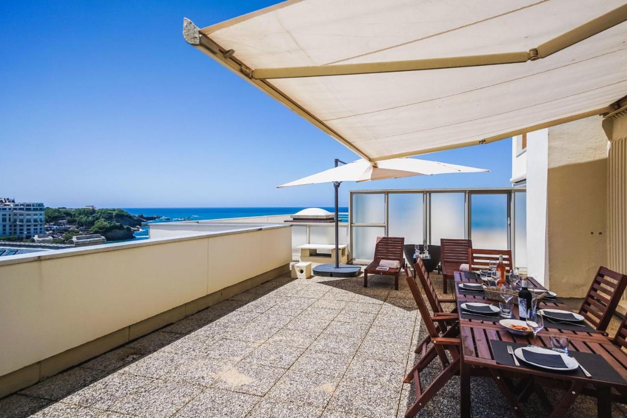 Cleo Keyweek Apartment With Terrace Sea Views Swimming Pool Biarritz Exterior foto
