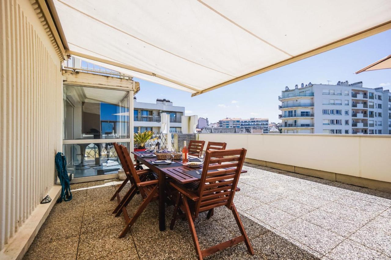 Cleo Keyweek Apartment With Terrace Sea Views Swimming Pool Biarritz Exterior foto