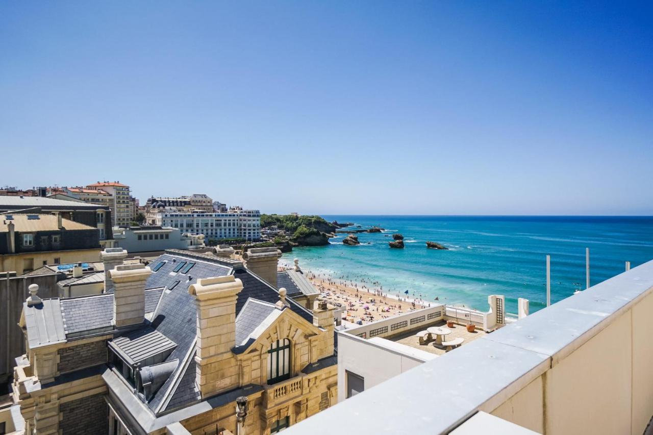 Cleo Keyweek Apartment With Terrace Sea Views Swimming Pool Biarritz Exterior foto