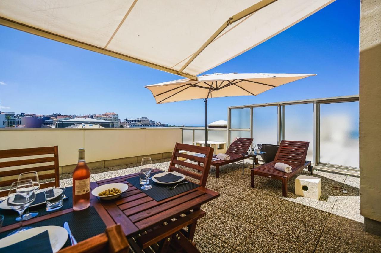 Cleo Keyweek Apartment With Terrace Sea Views Swimming Pool Biarritz Exterior foto