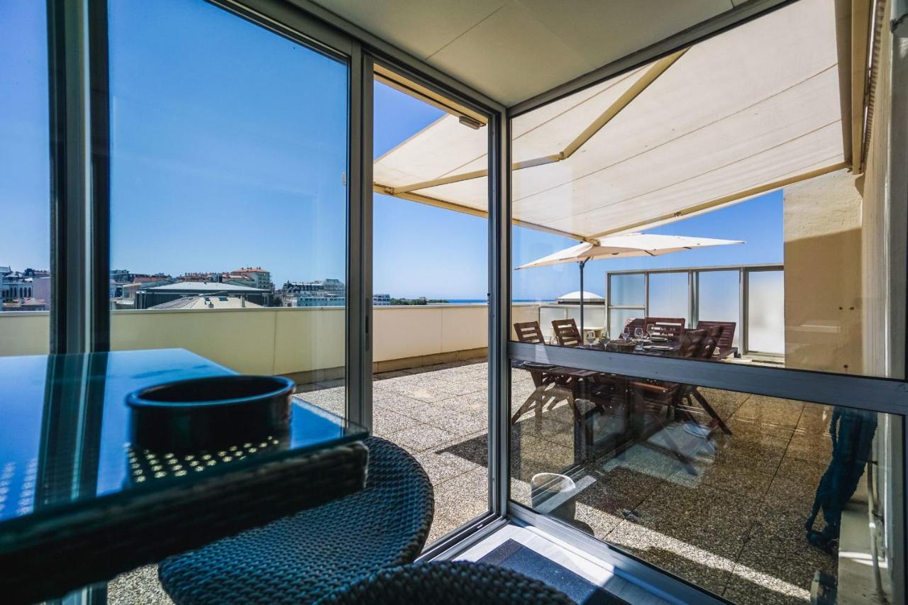 Cleo Keyweek Apartment With Terrace Sea Views Swimming Pool Biarritz Exterior foto